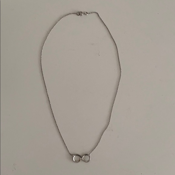 Silver Infinity Necklace - Picture 2 of 2